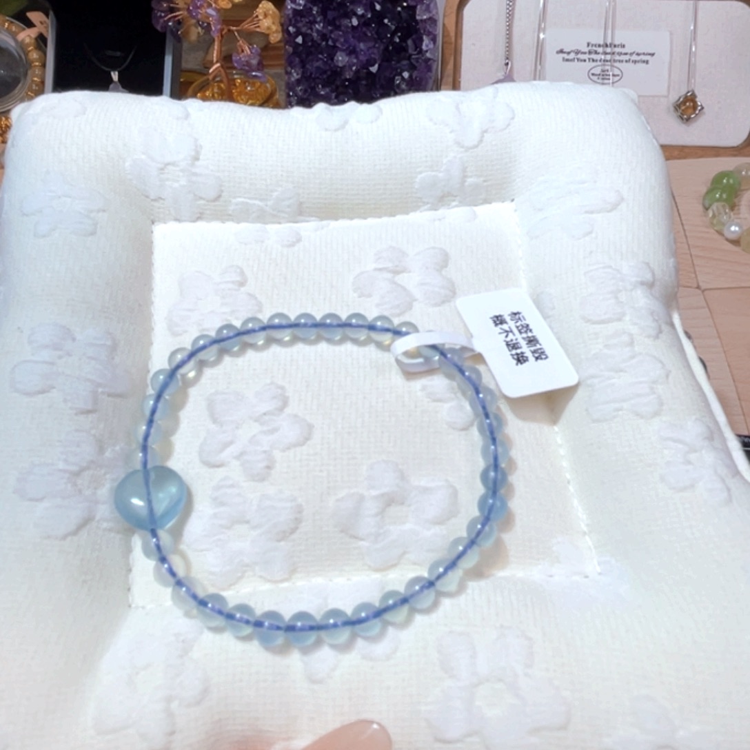 水晶手链未镶嵌天然水晶