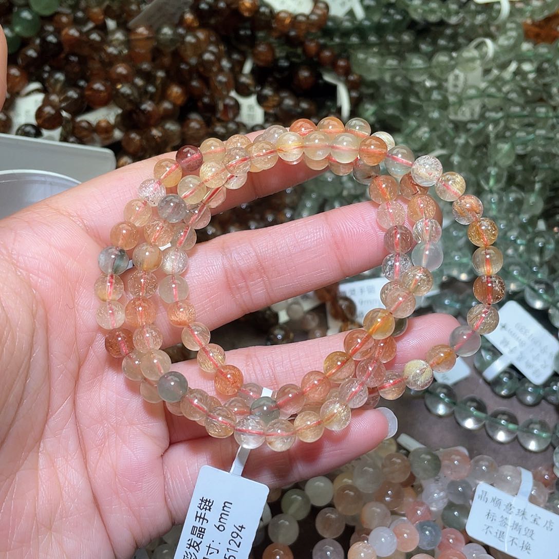 水晶手链未镶嵌水晶