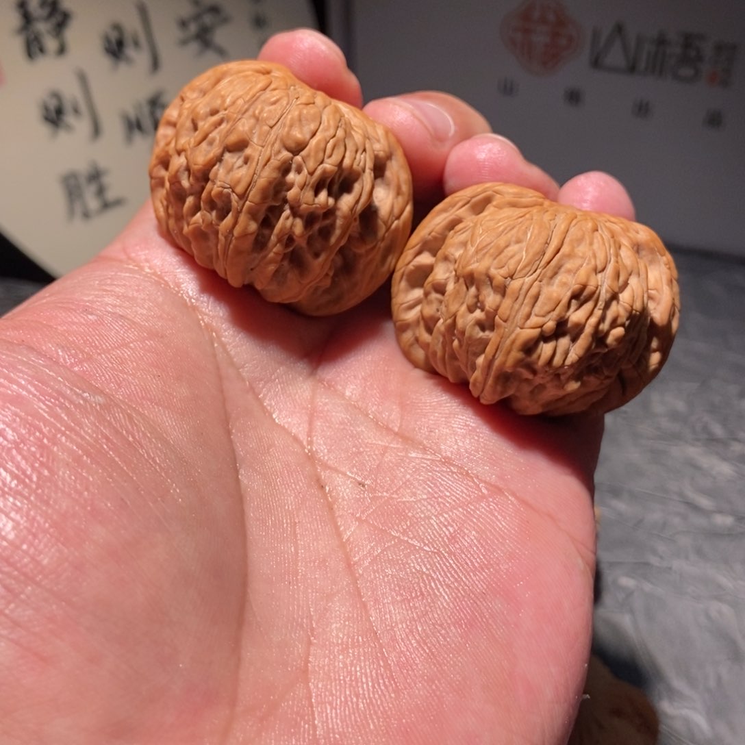 核桃把件k*全品磨盘42