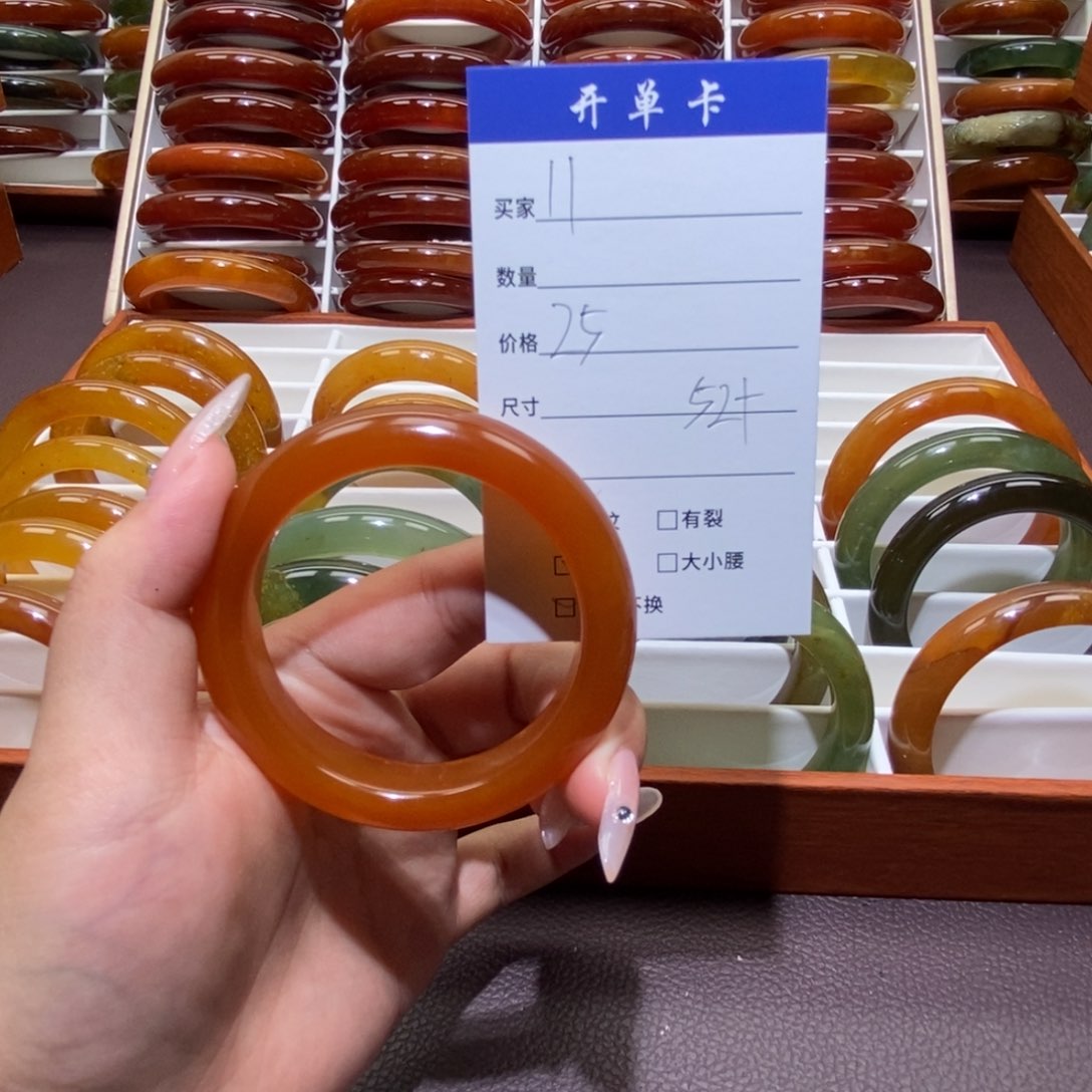 未镶嵌蛇纹石玉手镯十**゜11