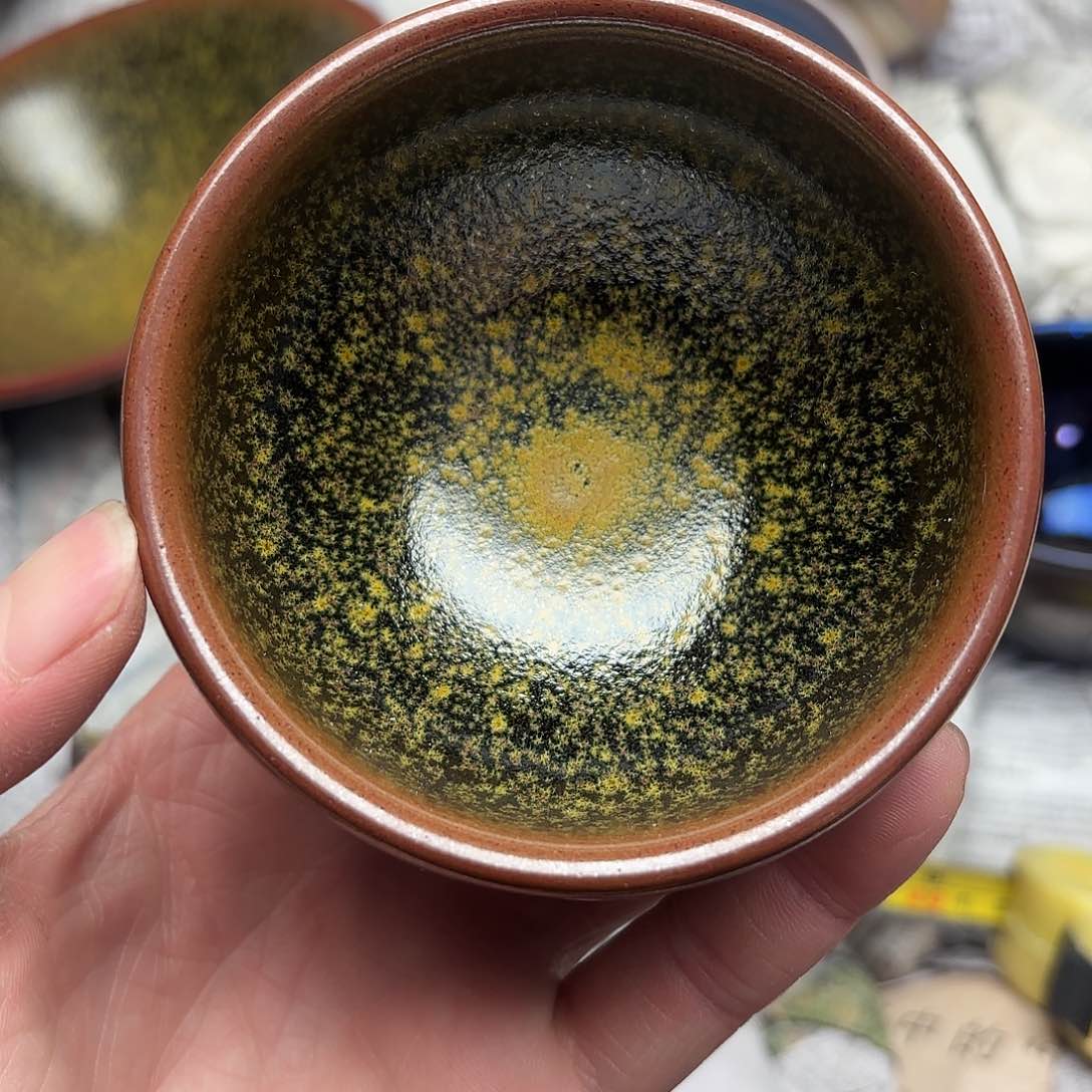 茶盏微瑕建盏主人杯一只