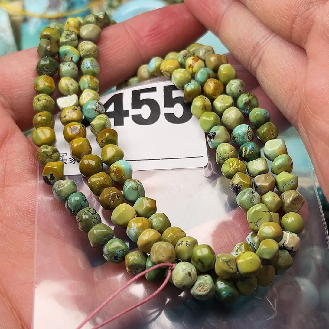 绿松石配饰未镶嵌卡5.6