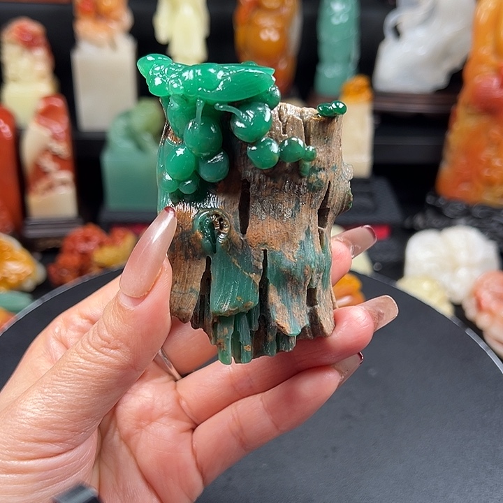 四川石四川雅安绿石