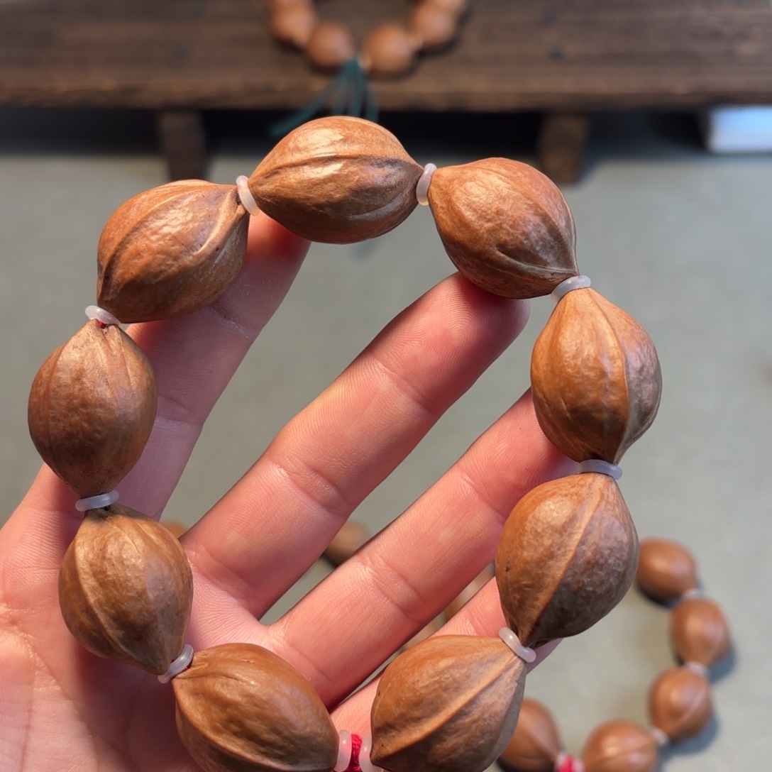 橄榄核手串/手链梅林铁核手串21×30