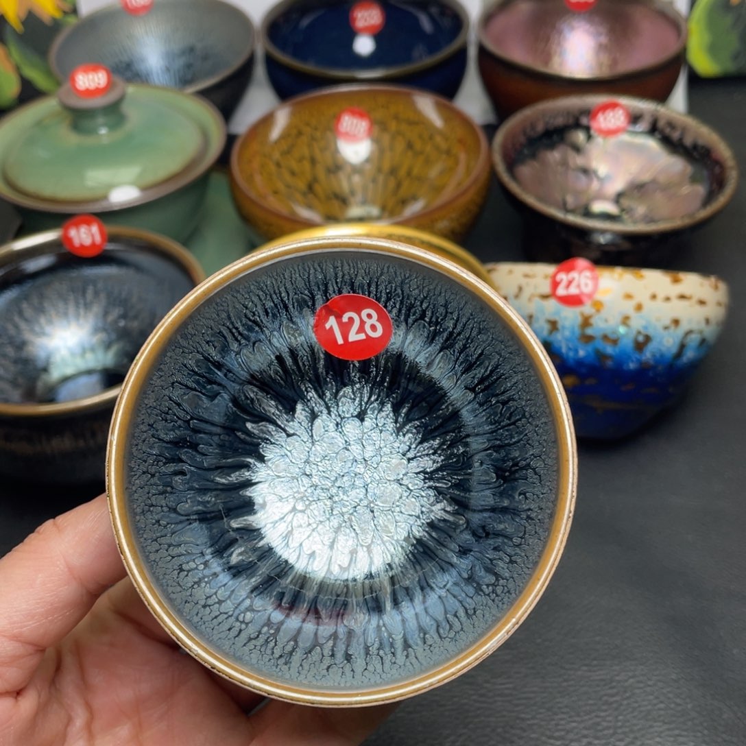 茶盏128 建窑建盏茶盏