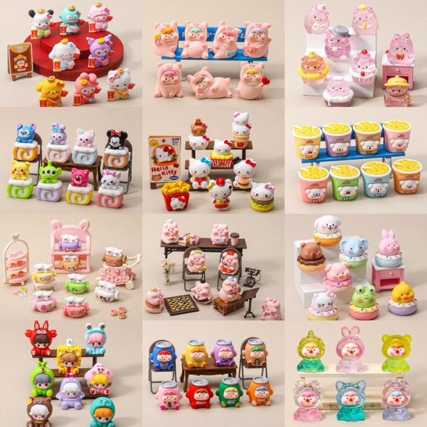 【大乱炖】可爱卡通diy树脂饰品摆件
