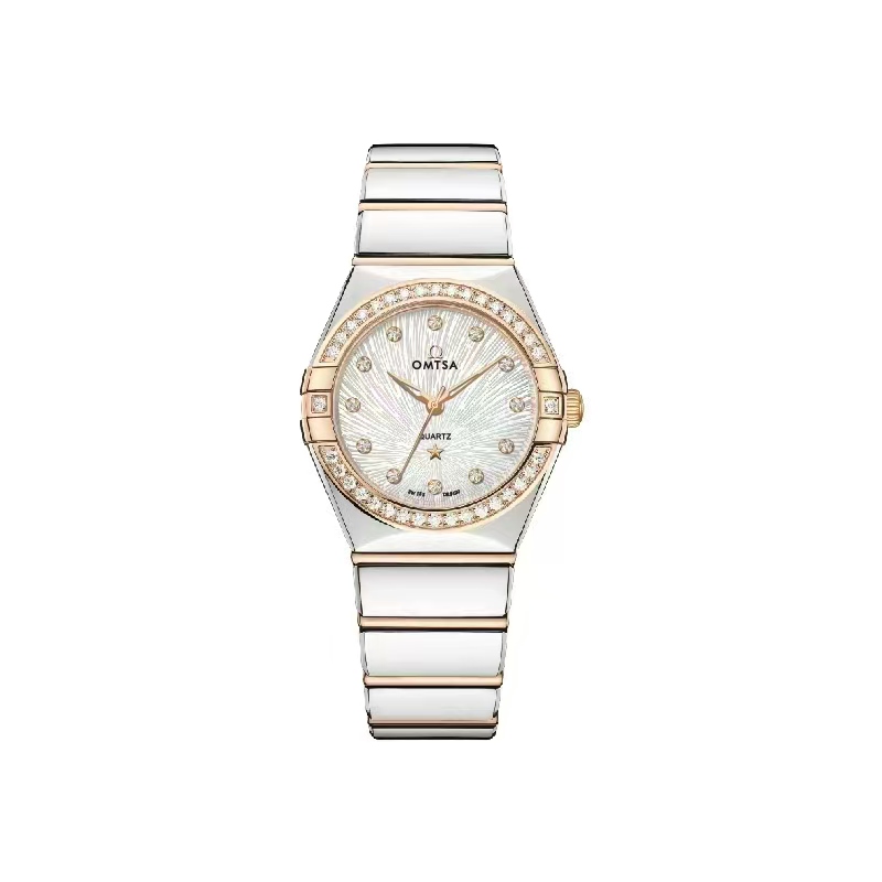 全新 官方正品/omtsa/星座/带钻烟花盘/30mm/全自动机械女表/RY10