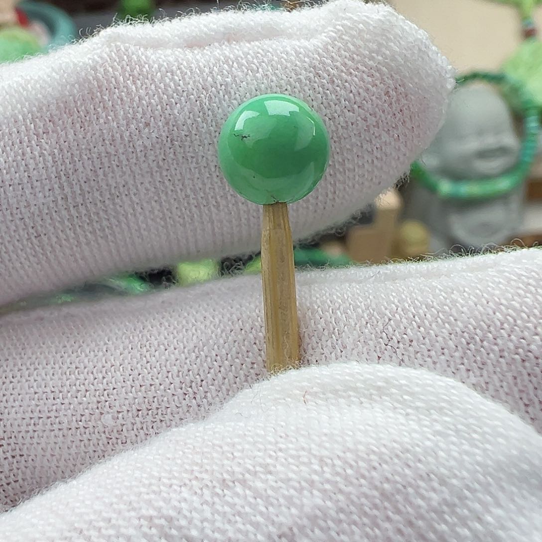 绿松石菜籽黄绿松石Z未镶嵌