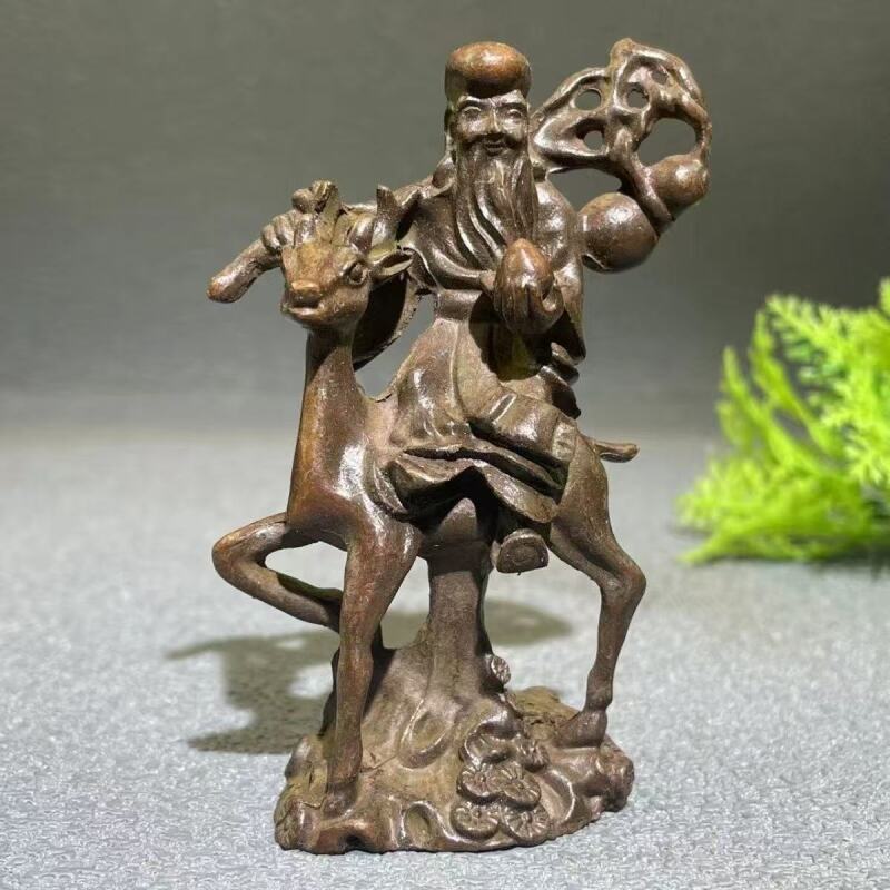 精工铜摆件寿星公0001