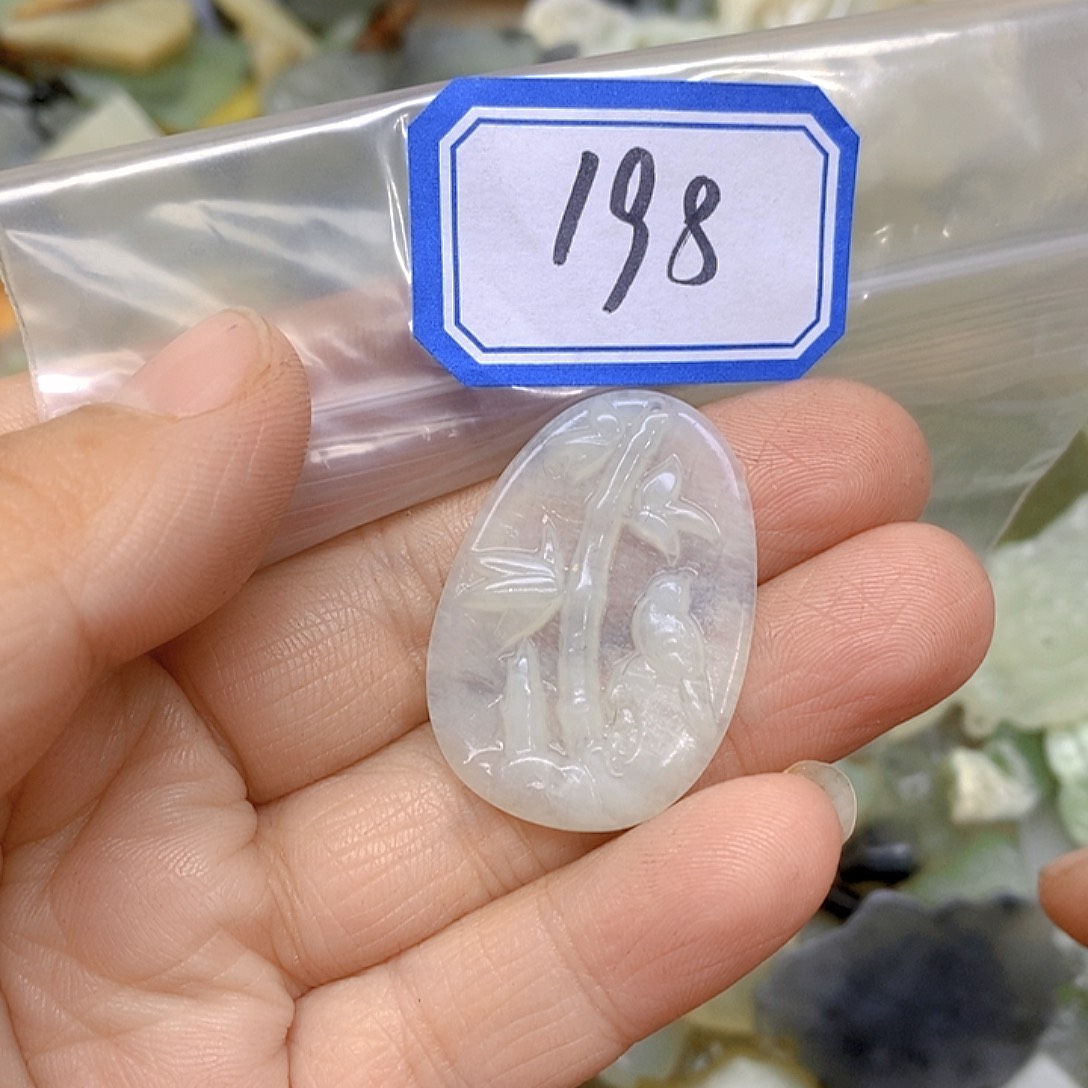 蛇纹石玉颈饰未镶嵌198