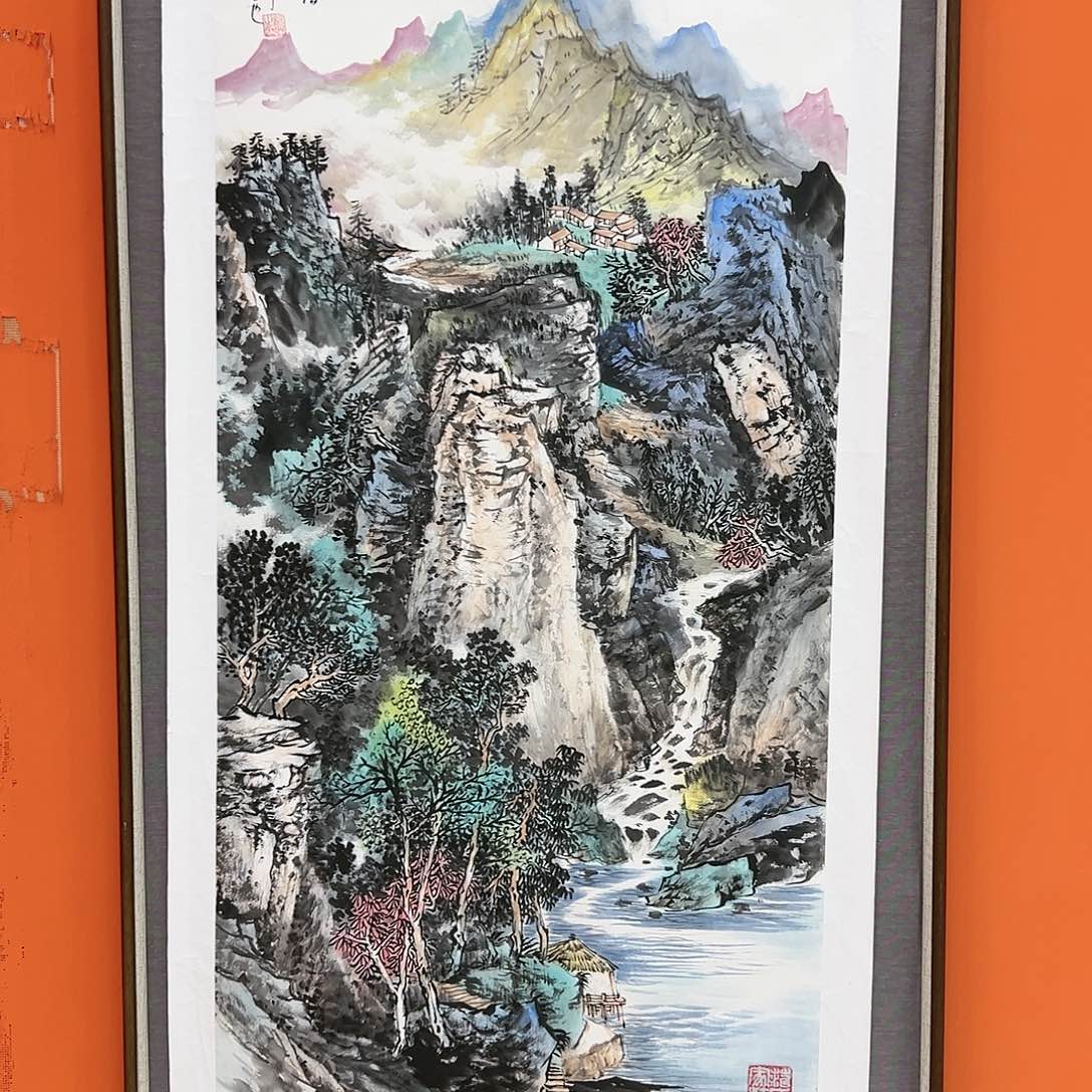 国画苏珊展览原作