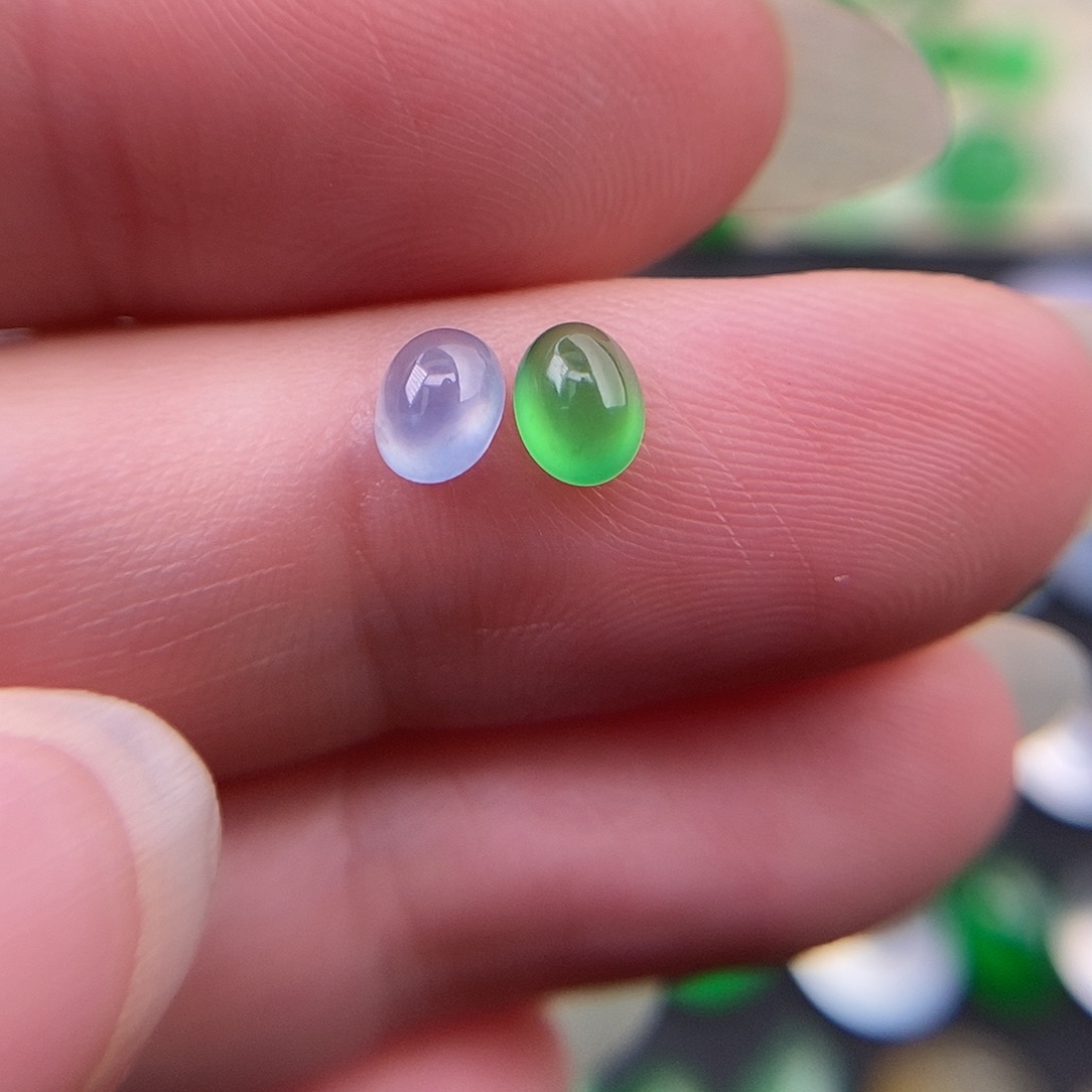 定制翡翠未镶嵌?*橙翡翠