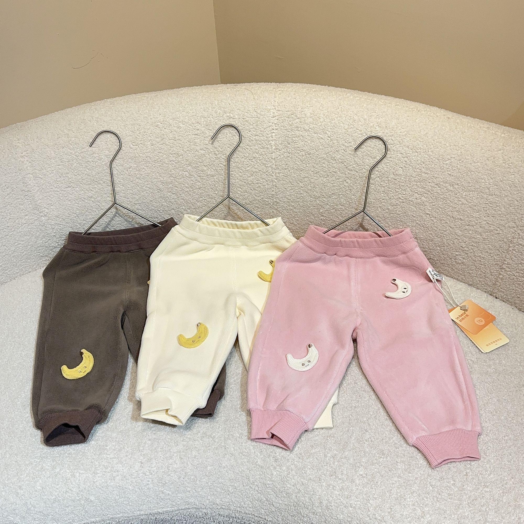 时尚小熊-【65052萌宠蕉】摇粒绒休闲裤