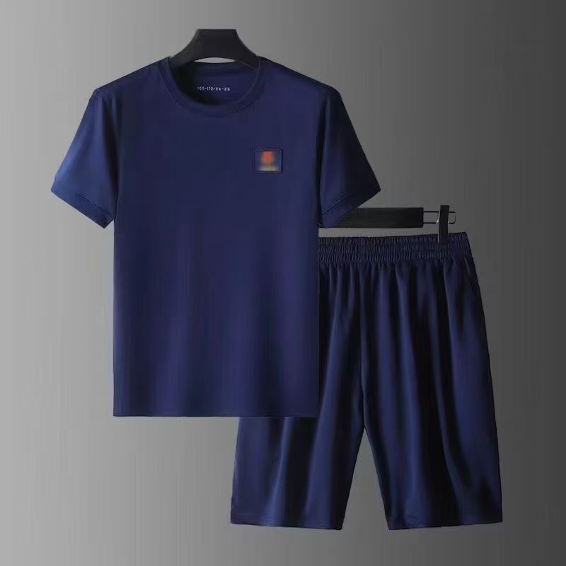 正品火焰蓝体能训练服短袖夏季速干透气短袖跑步体能服火焰蓝