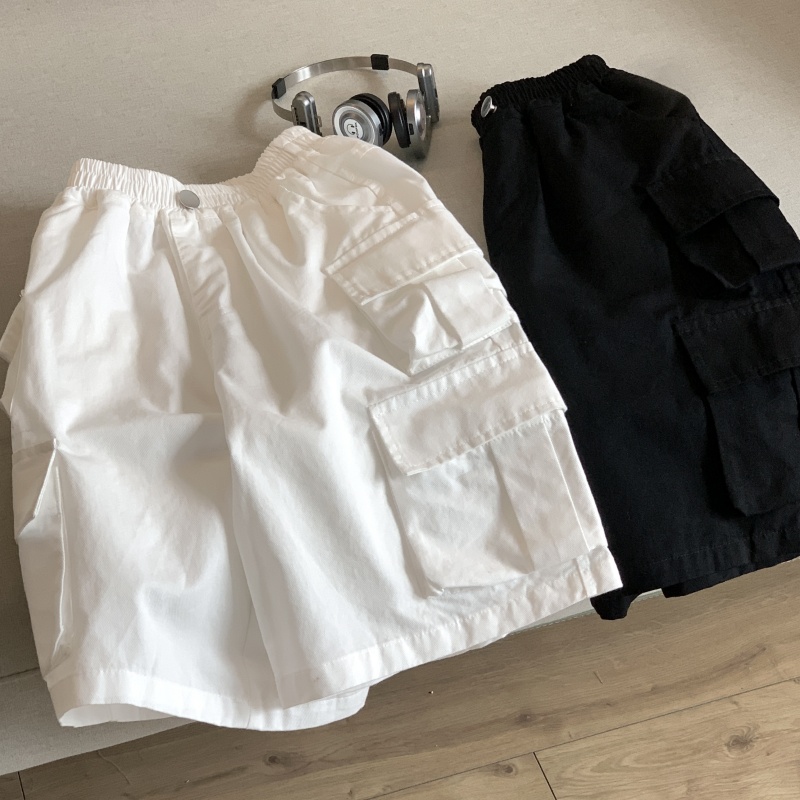 男童工装短裤夏款2025新品 43918