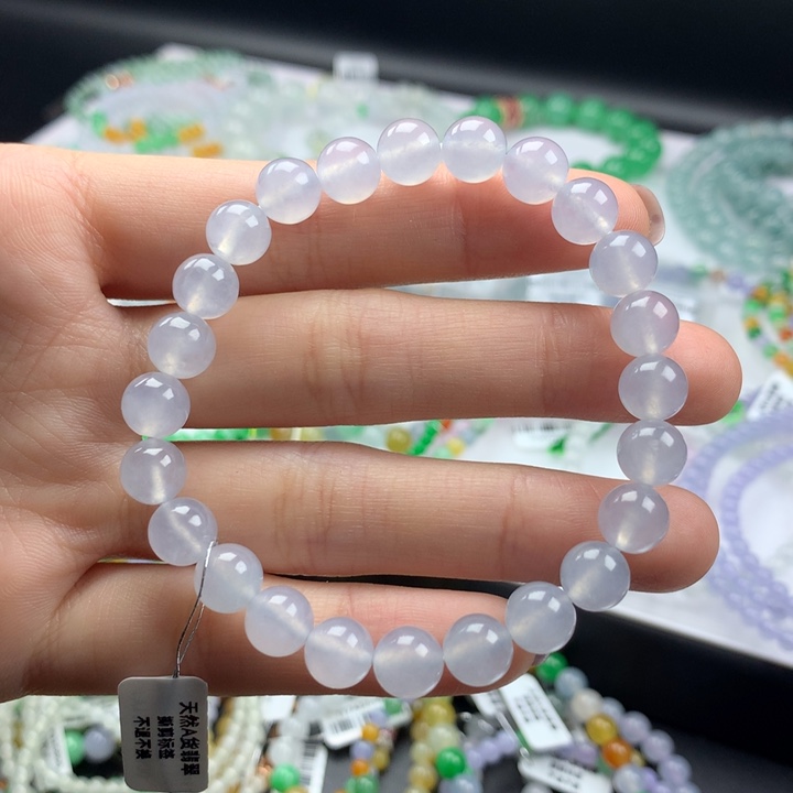 翡翠手镯未镶嵌卡