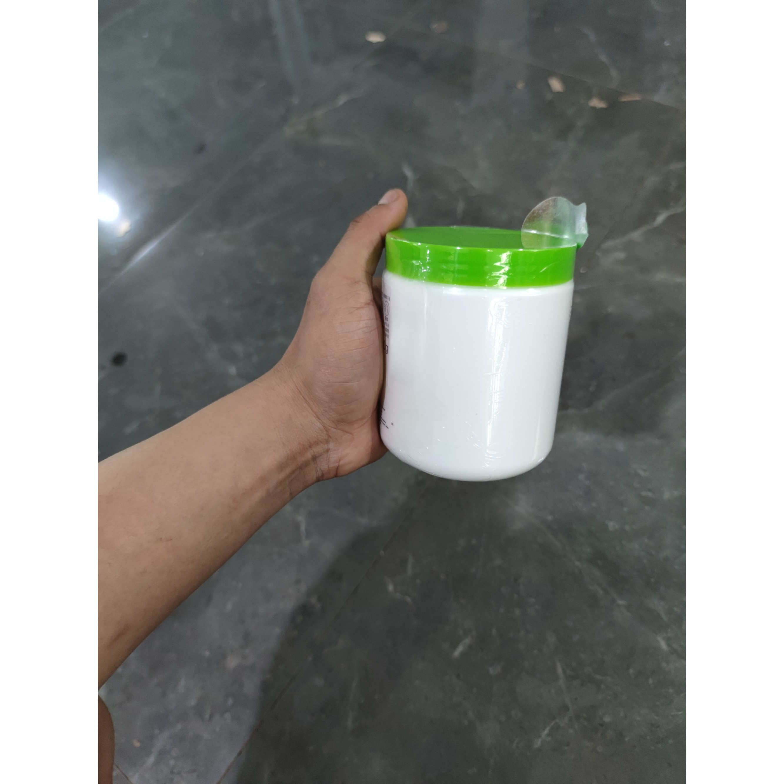 老张家白绿收纳罐