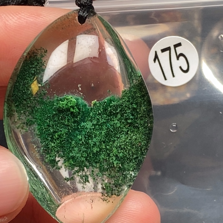 烟***火水晶颈饰未镶嵌天然