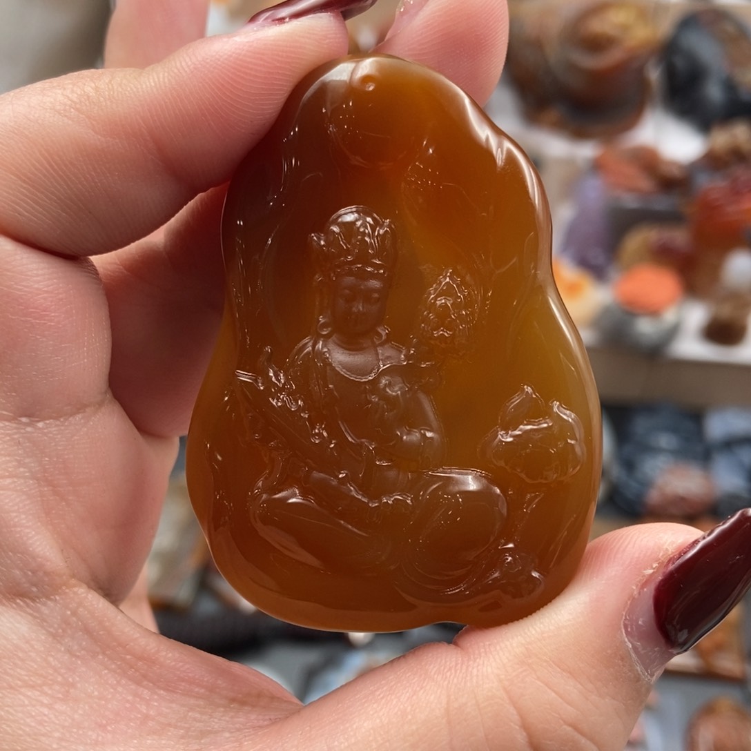 玛瑙/玉髓项链未镶嵌安**h