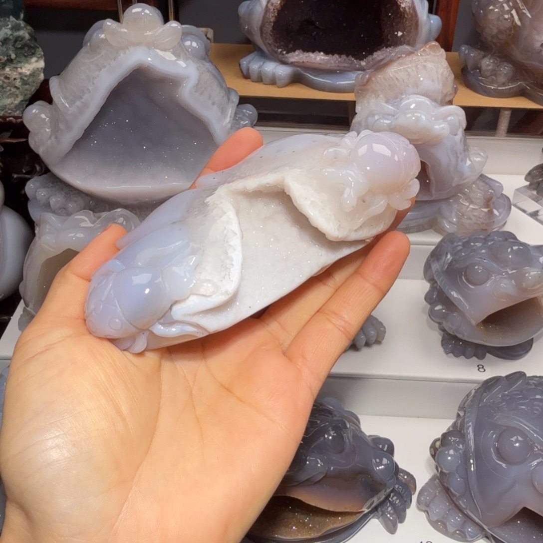 玛瑙/玉髓未镶嵌摆件