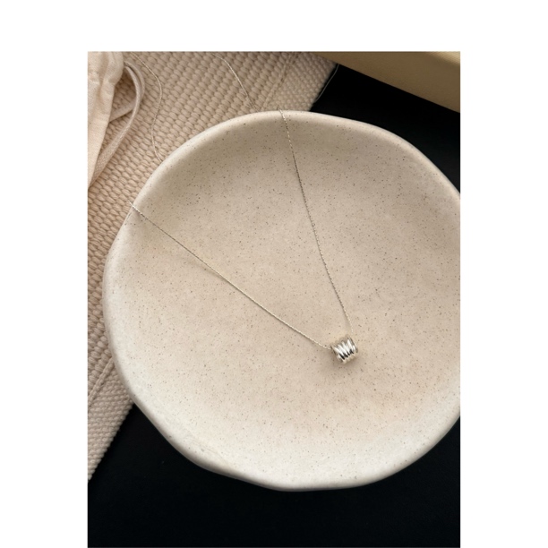 坠链均925银 【小蛮腰 项链】 气质精致 小众简约 百搭 X038