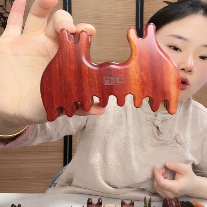 红檀木房子三排微瑕呲