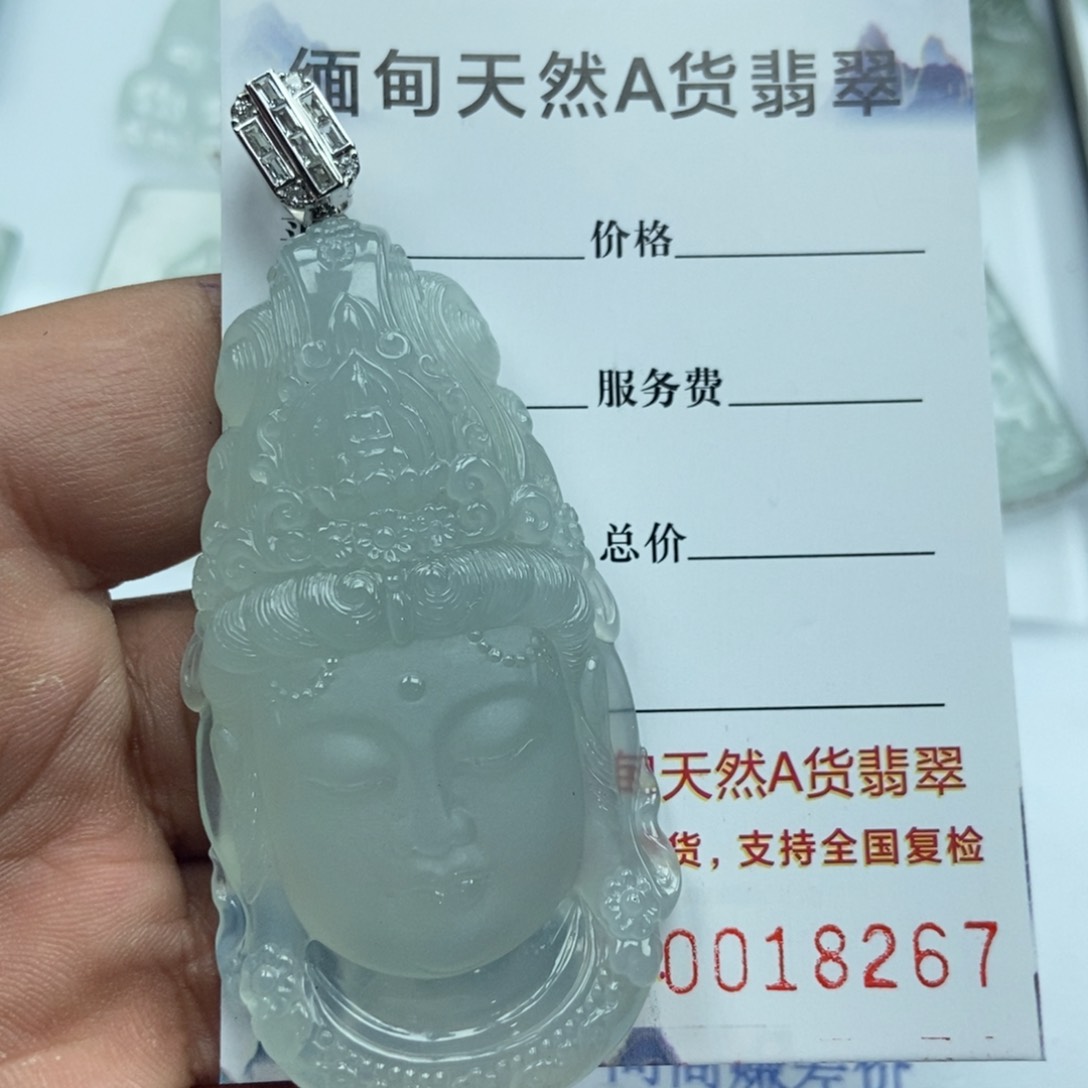翡翠颈饰未镶嵌〇*〇翡翠