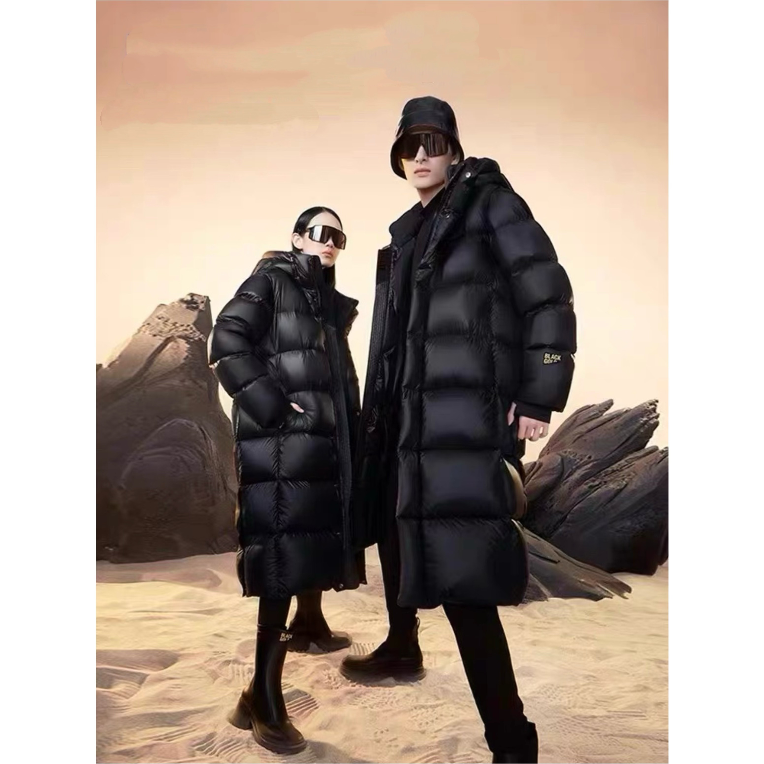 【长款】升级系列鹅绒服/高端定制奢品时尚男女同款HJCK