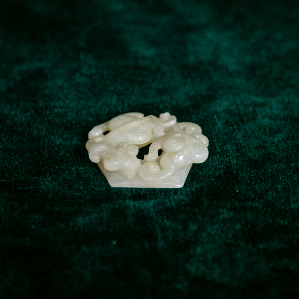 和田玉龙把件SJYQ10072