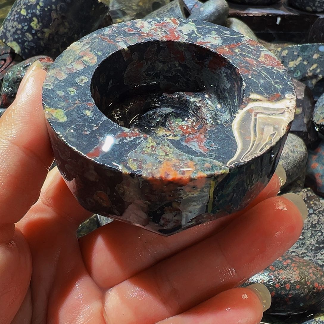 梅花玉鱼缸石茶周边不退不换