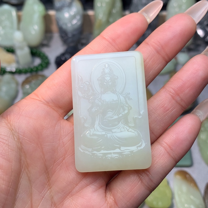 和田玉挂件未镶嵌