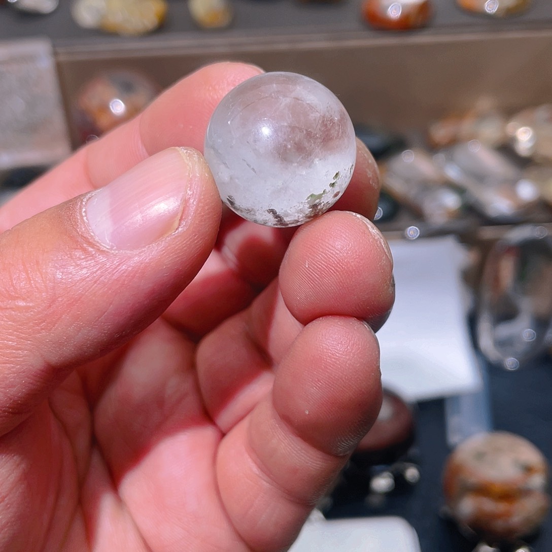 水晶颈饰未镶嵌因**你天然水晶