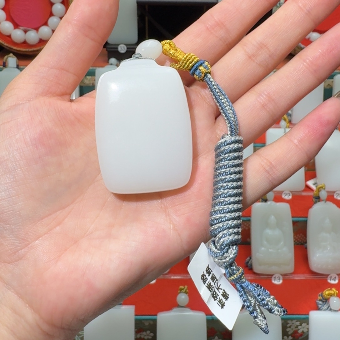 不***缘和田玉未镶嵌颈饰0072