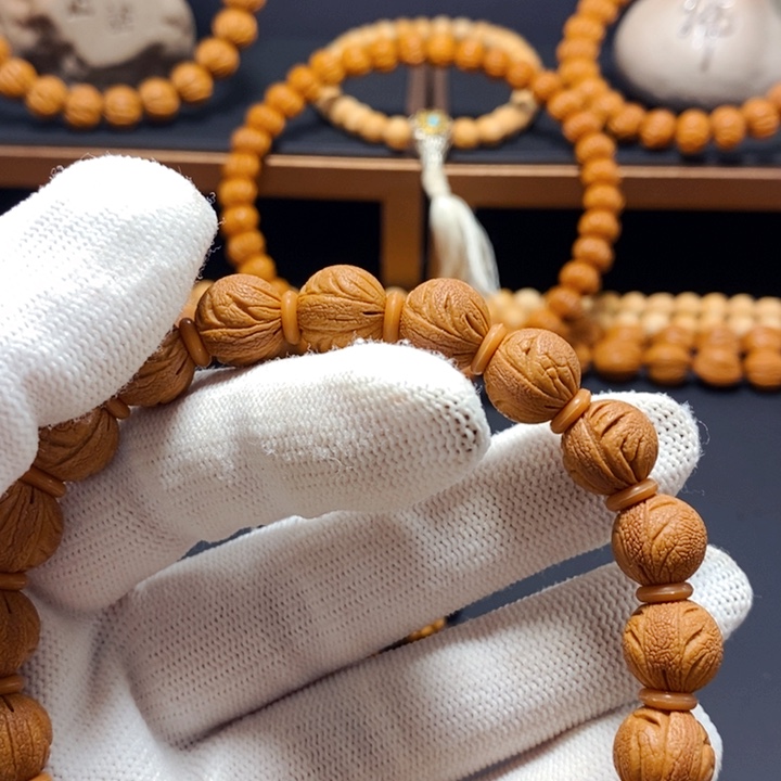 桃核手串满天星桃核单颗