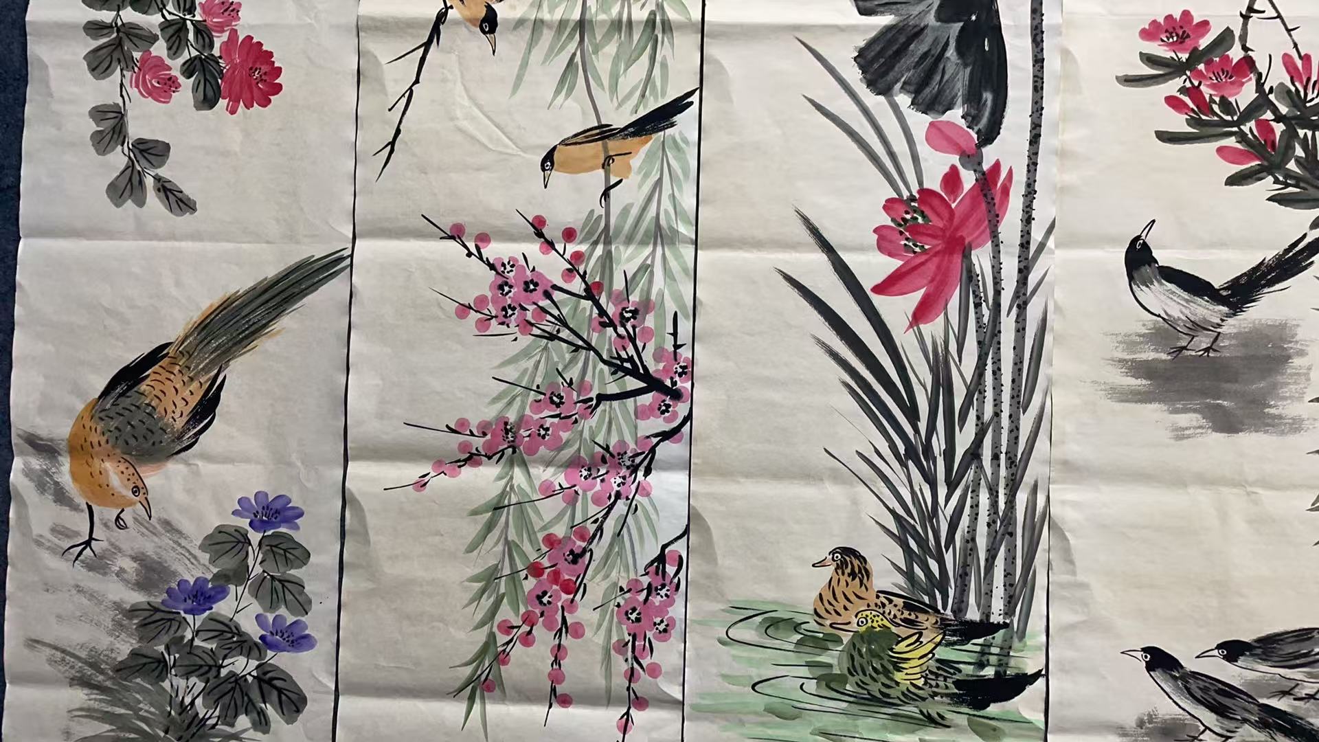 【中瑞】精品四条屏装饰画通用链接