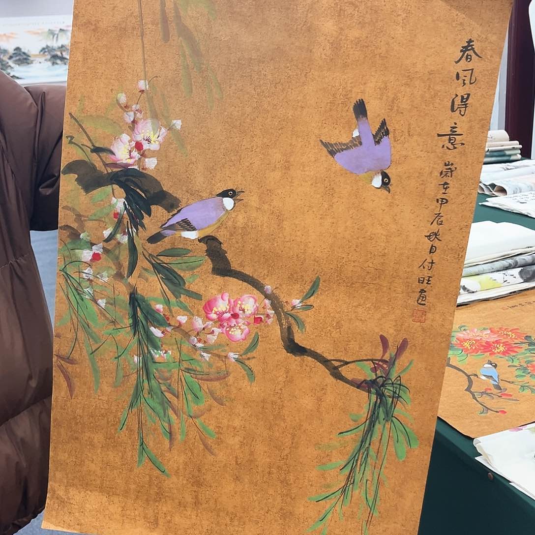 国画宣纸国画纯手绘作品