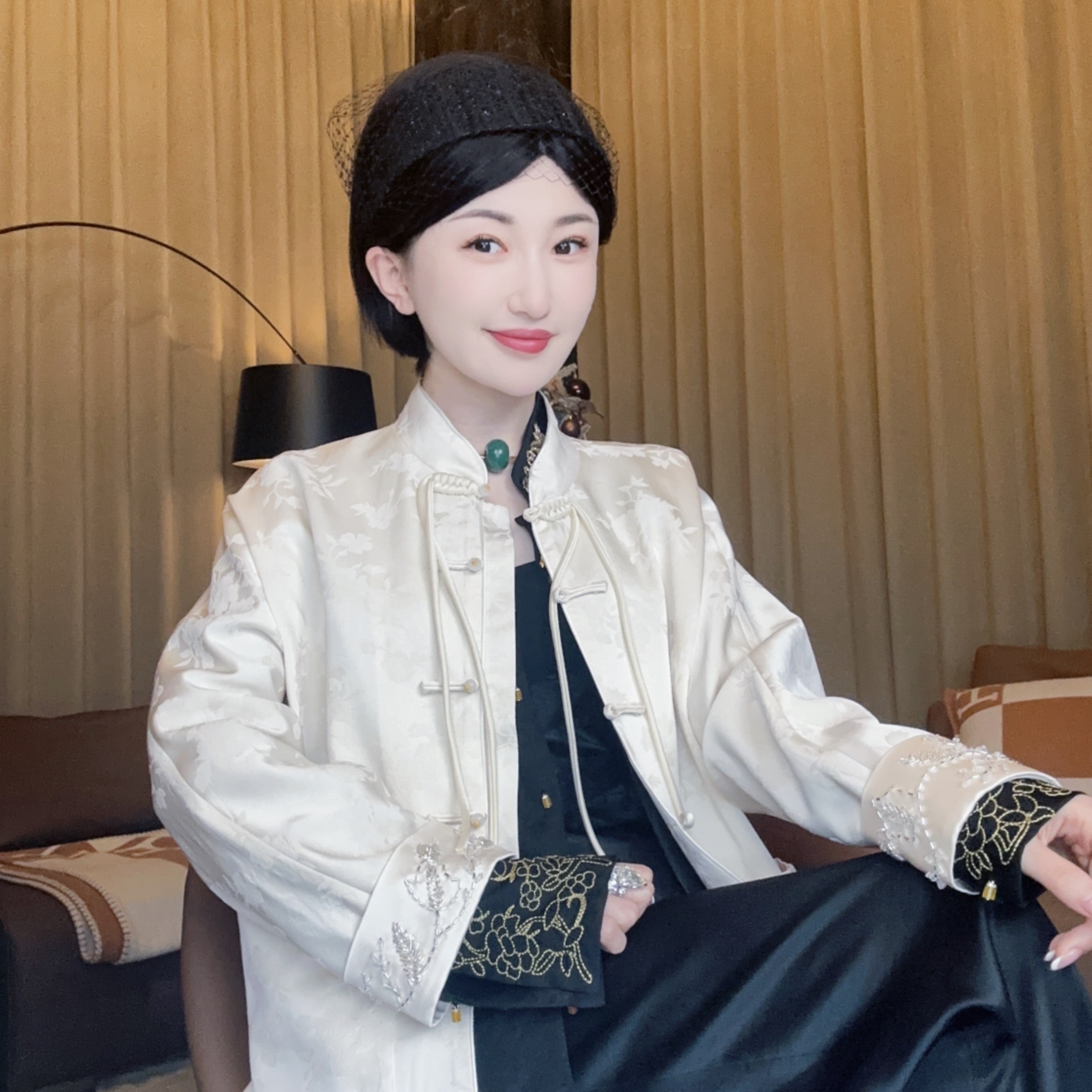 Betty Bairn【语禾】秋冬新中式国风外套23-BW753