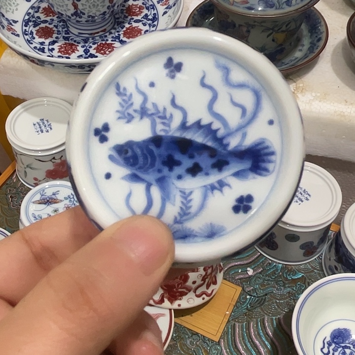 陶摆件景德镇陶瓷主人呢123