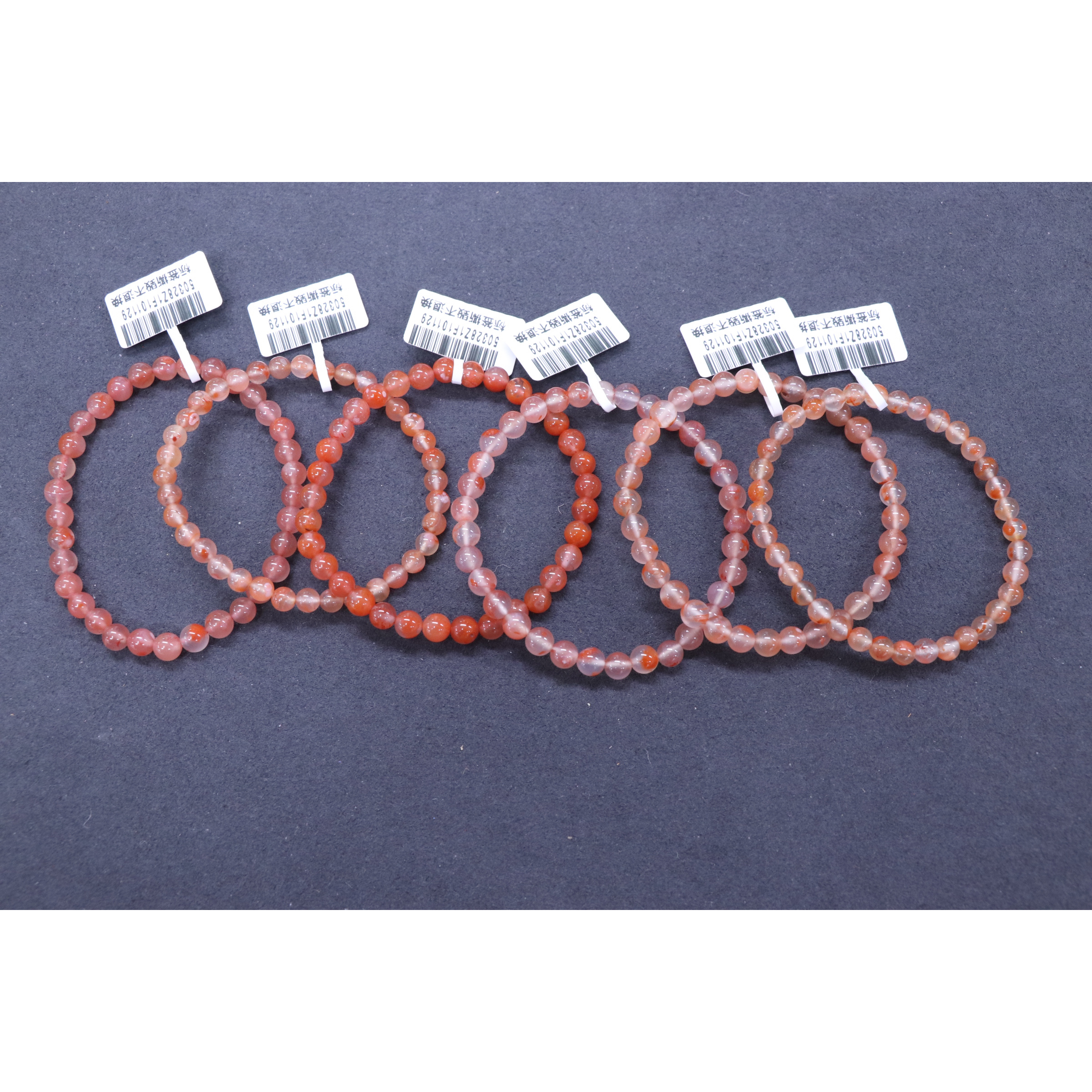 原矿无优化干掌冰飘单圈5mm左右有裂颜色多样发一串不可挑选