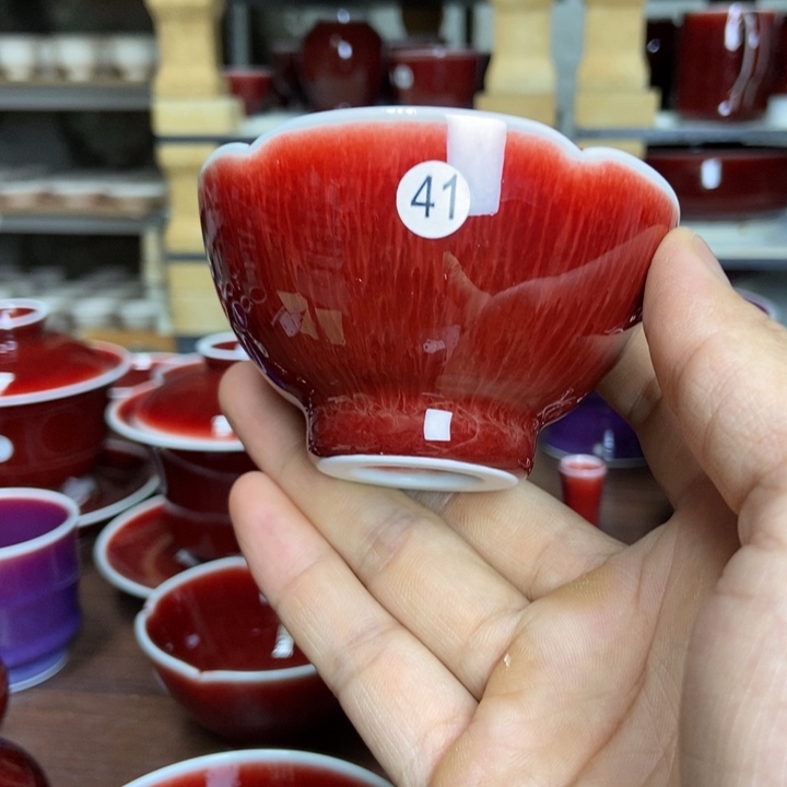景德镇名陶雅玩原矿郎红