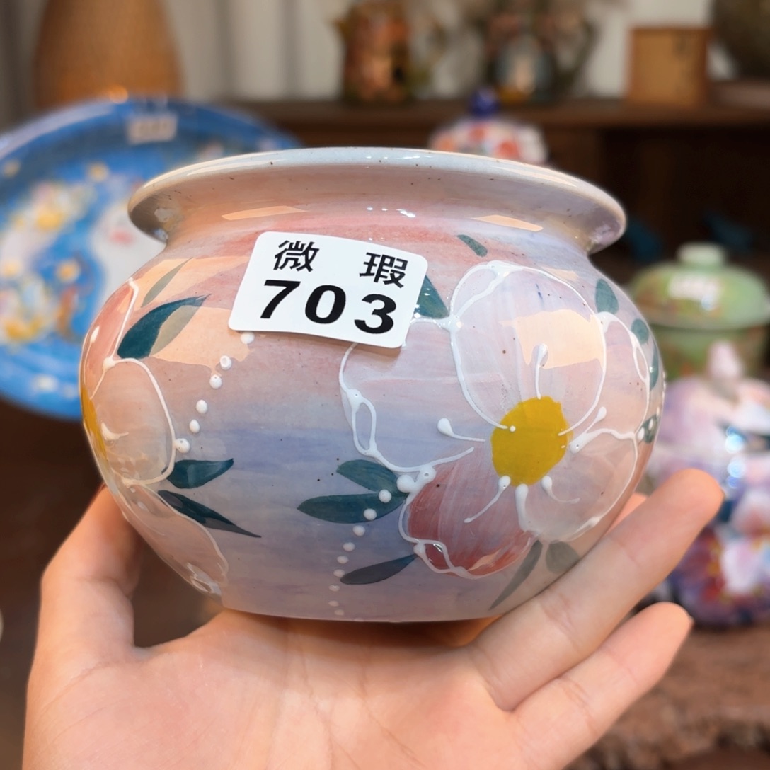 景德镇手绘高温釉下彩陶瓷茶具