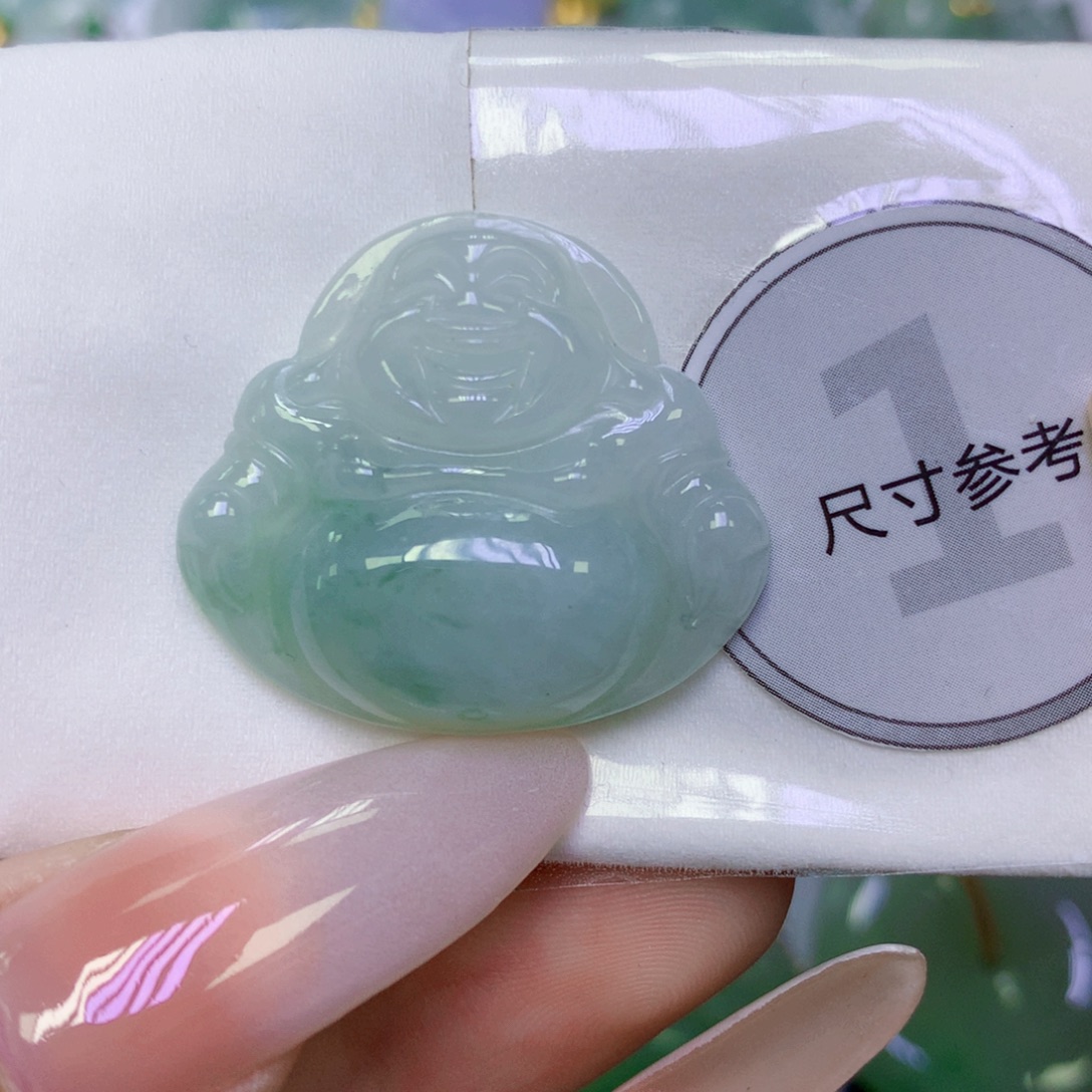 翡翠未镶嵌颈饰天然缅甸翡翠a货百元以上9元证书费自理