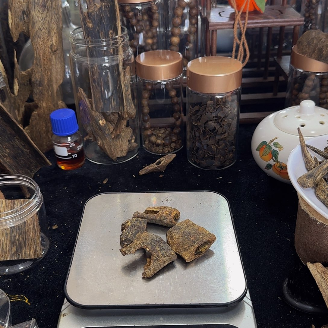 沉香沉香碎屑精品潮汕陆河17.1克