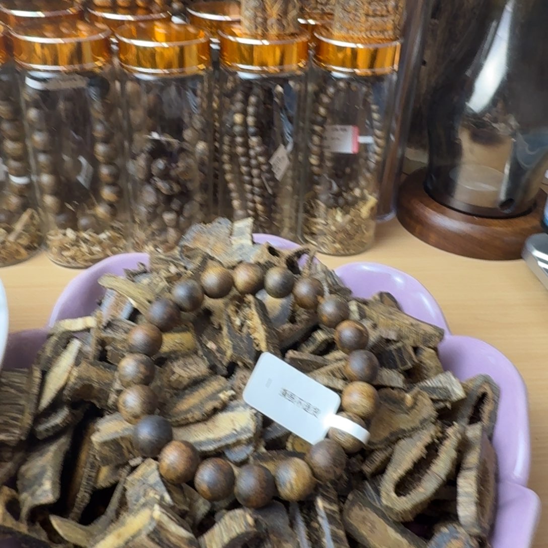 沉香沉香碎屑1.0圈手串多样性发一9