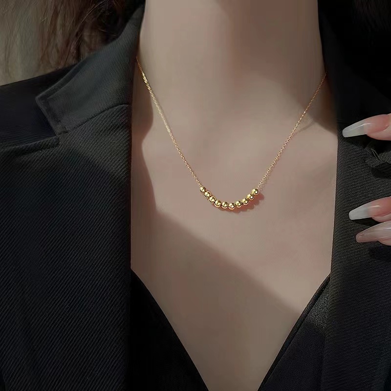 钛钢项链 D009  气质轻奢时尚百搭ins简约小众精致个性优雅项链