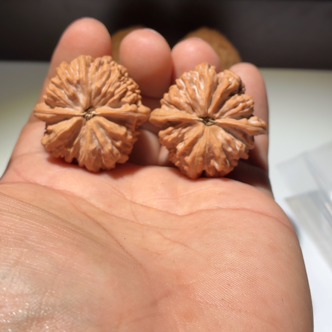 吊坠文玩核桃36.5 37红玉乳