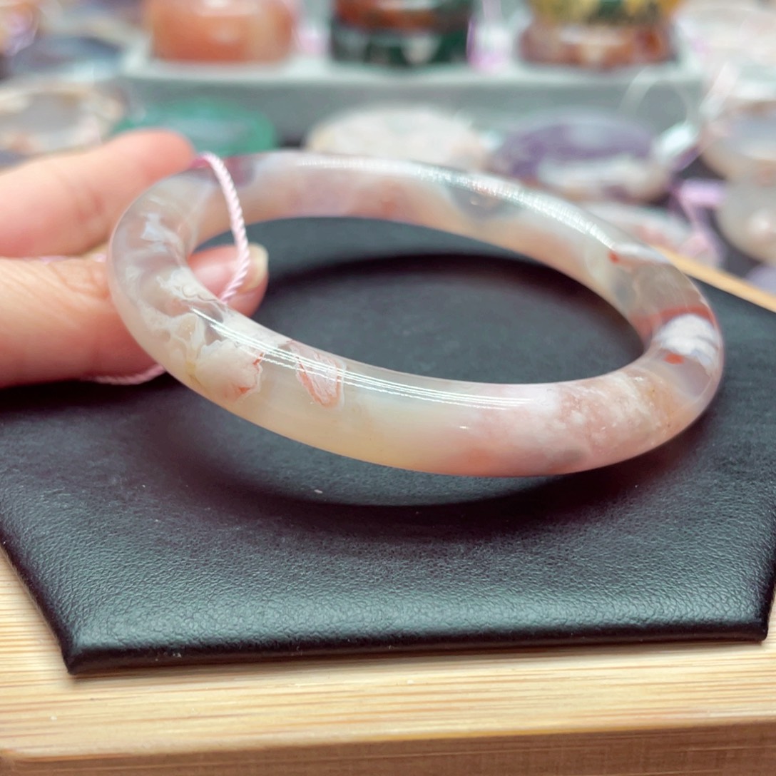 玛瑙/玉髓手镯未镶嵌智**放2