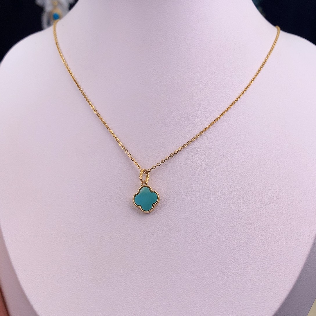 绿松石未镶嵌吊坠(赠链)