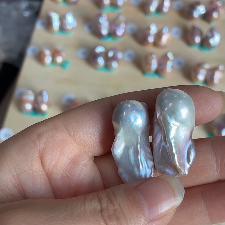 常***美耳饰淡水珍珠未镶嵌