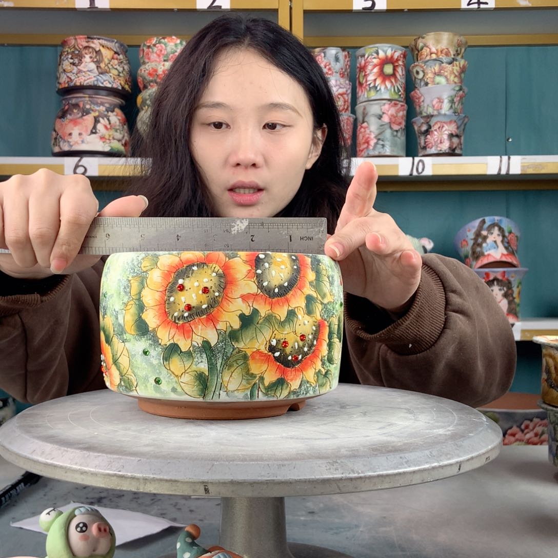 罐大****?景德镇手工瑕疵340